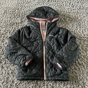 Black and Pink Columbia Coat